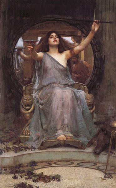 John William Waterhouse Circe Offering the  Cup to Odysseus Sweden oil painting art